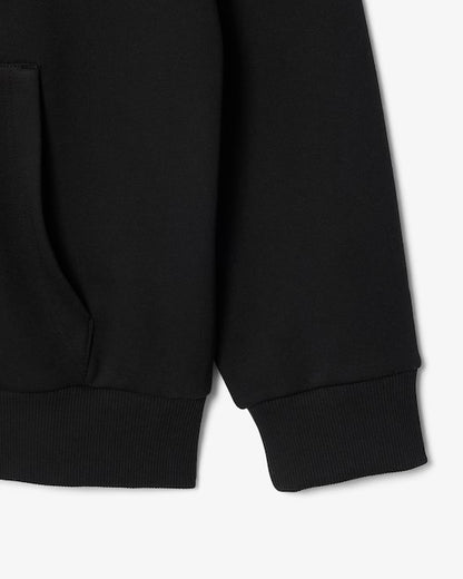 Felpa zip cappuccio