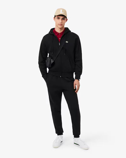 Felpa zip cappuccio
