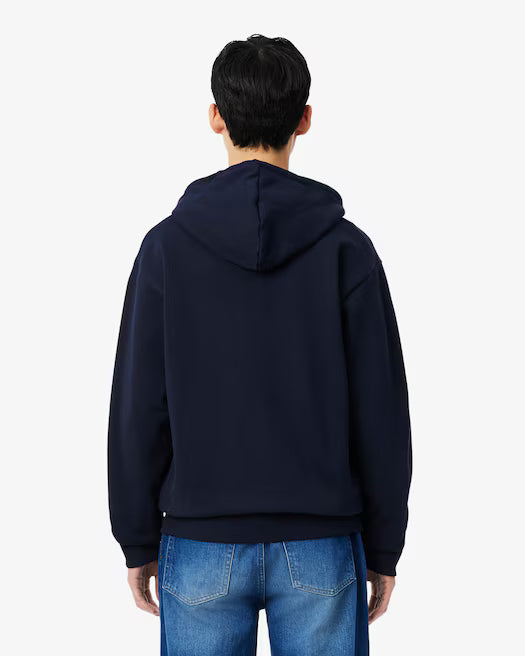 Felpa zip cappuccio