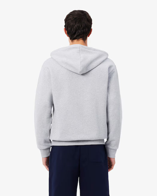 Felpa zip cappuccio