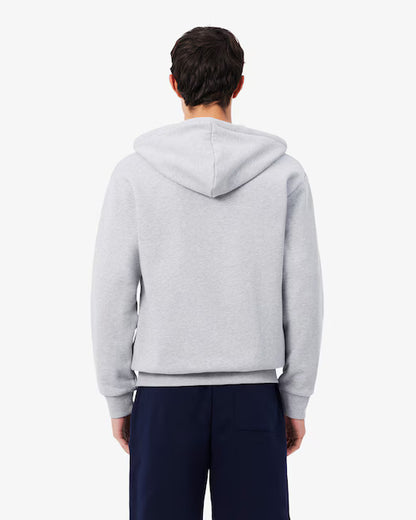 Felpa zip cappuccio