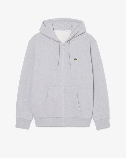 Felpa zip cappuccio