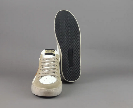 Scarpe pelle tre colori