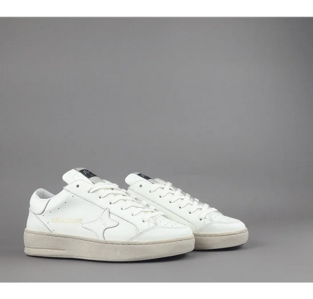 Scarpe pelle monocolore