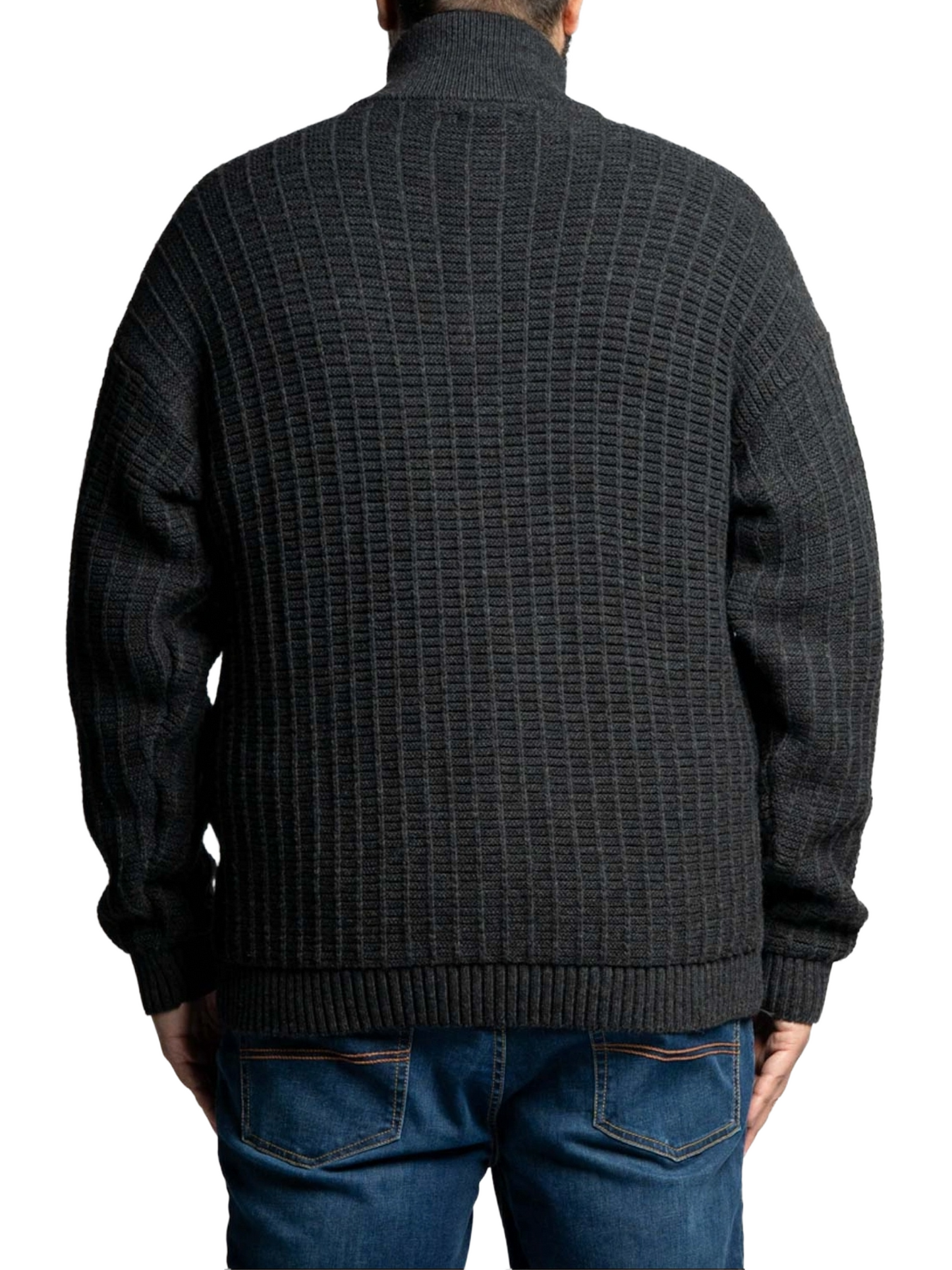 Cardigan bottoni trecce