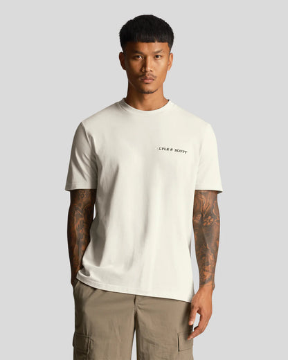 T-shirt scritta ricamata