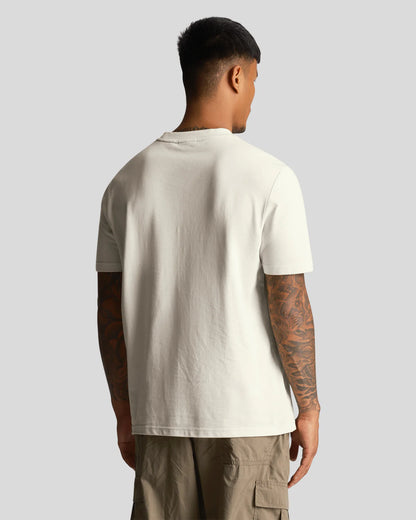 T-shirt scritta ricamata