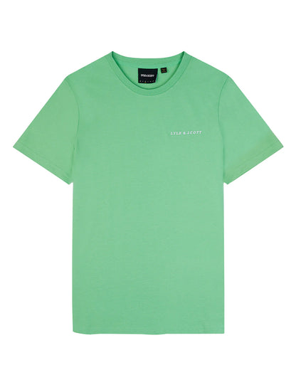 T-shirt scritta ricamata