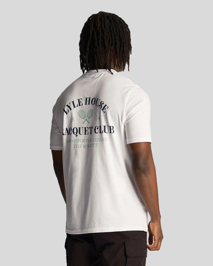 T-shirt stampa racchette