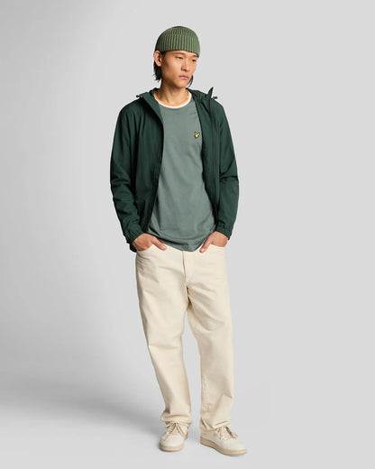 T-shirt contrasti collo