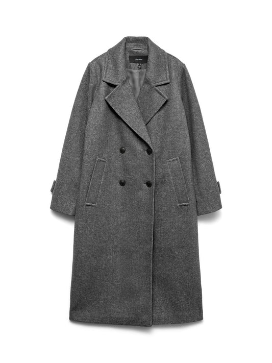 Cappotto doppiopetto donna lungo