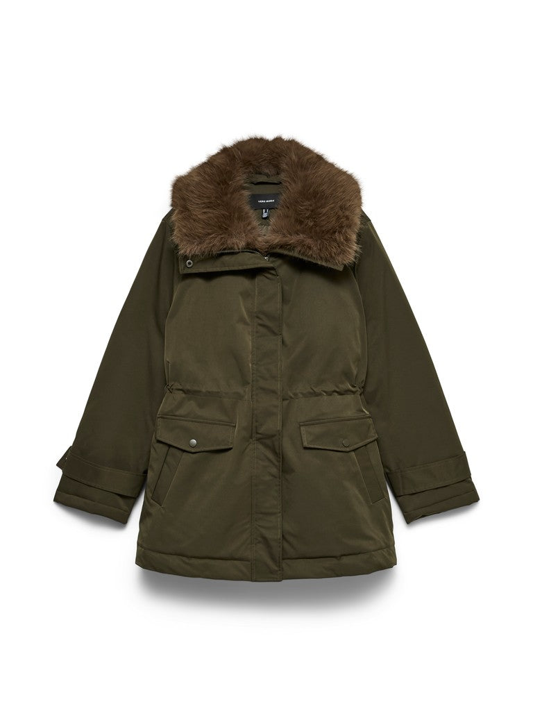 Parka collo pelo