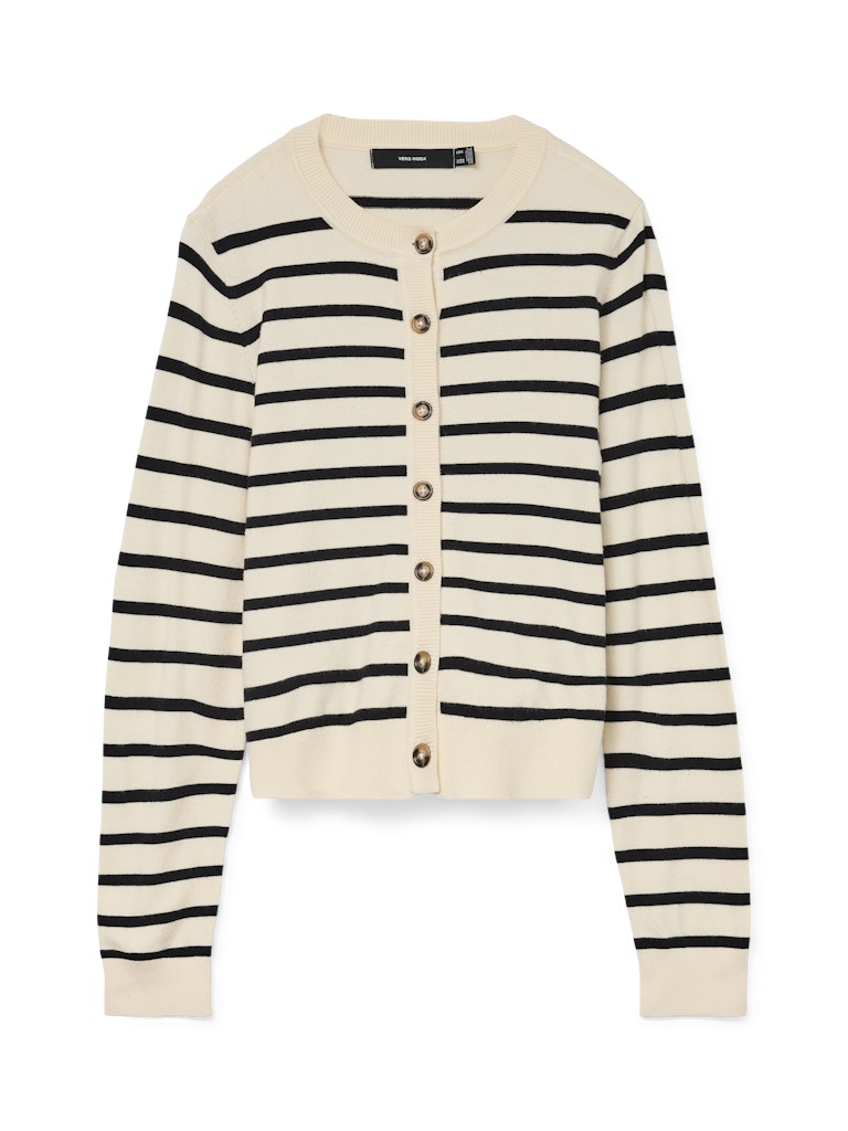 Cardigan coreana righe