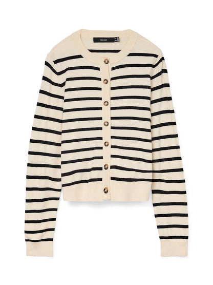 Cardigan coreana righe