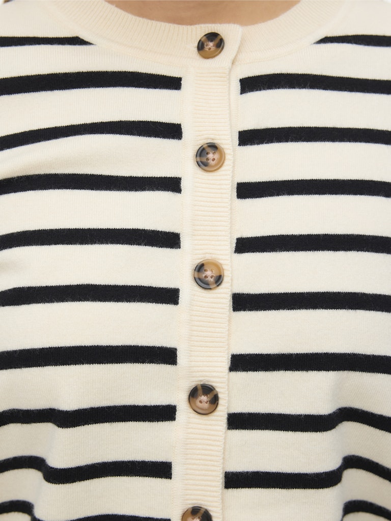 Cardigan coreana righe