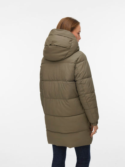 Piumino 3/4 cappuccio