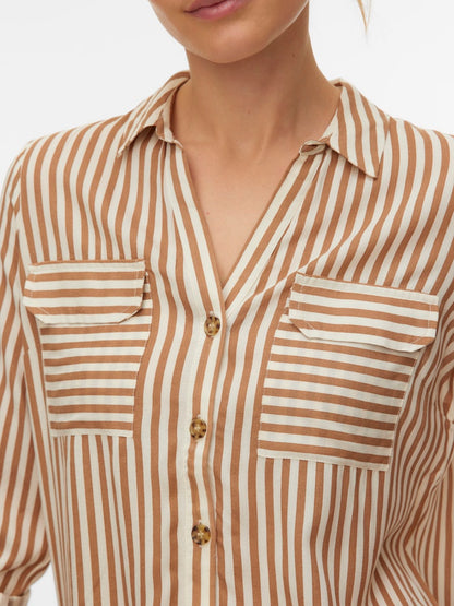 Camicia rigata taschini