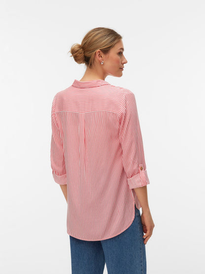 Camicia rigata taschini