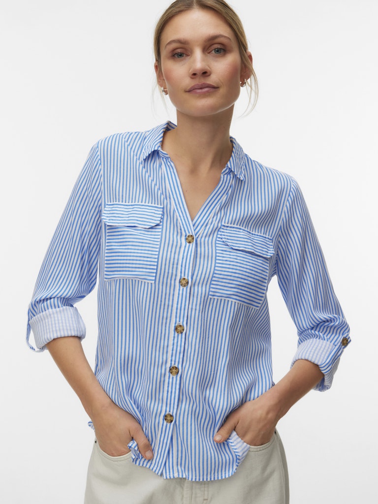 Camicia rigata taschini
