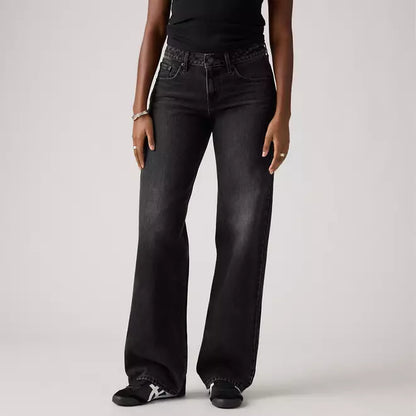 Jeans Low Loose scuro