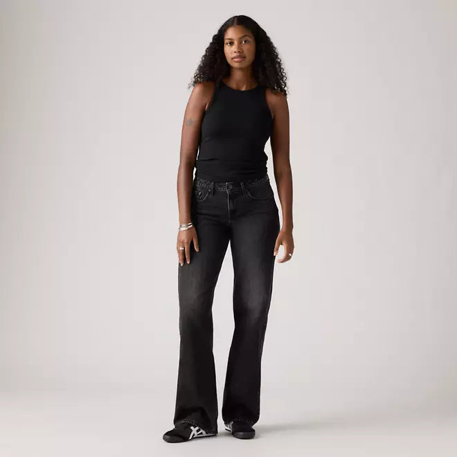 Jeans Low Loose scuro