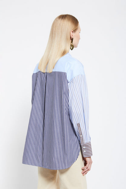 Camicia tessuti diversi