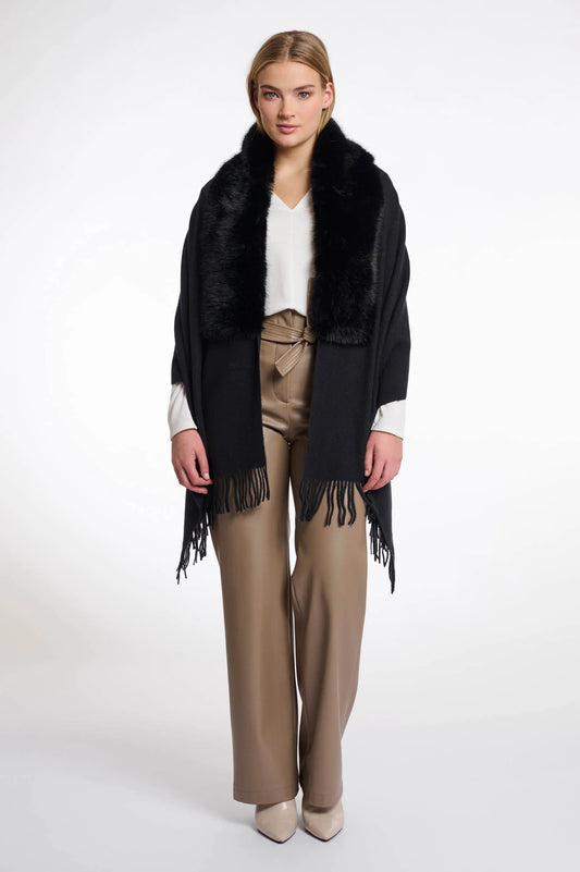 Sciarpa inserto pelo