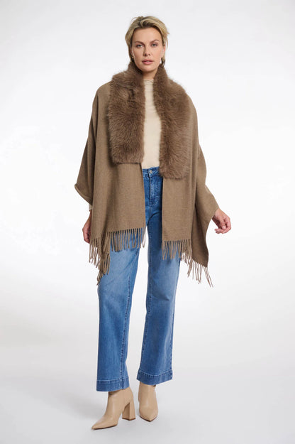 Sciarpa inserto pelo