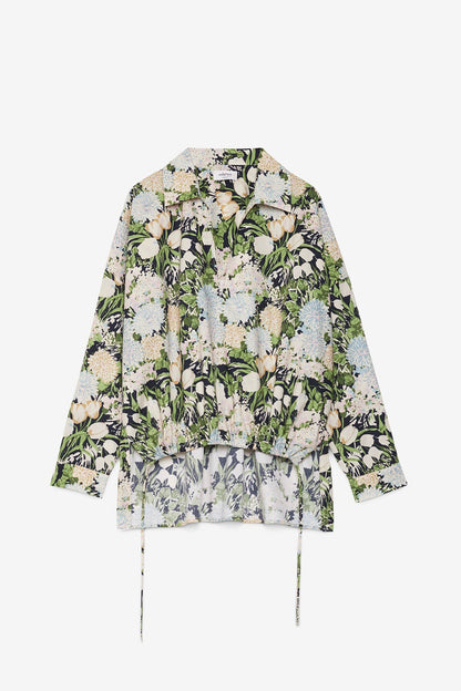 Camicia fantasia fiori