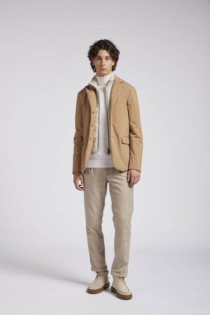 Giacca nylon interno staccabile