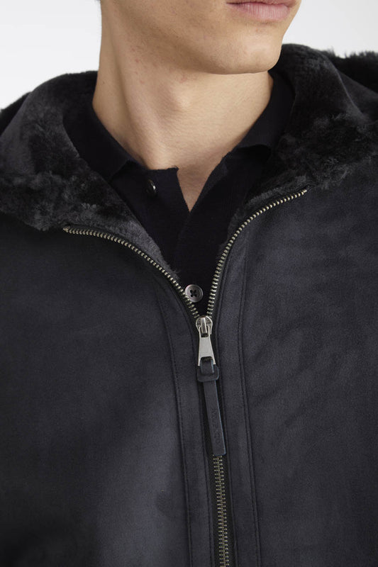 Giubbotto ecomontone cappuccio