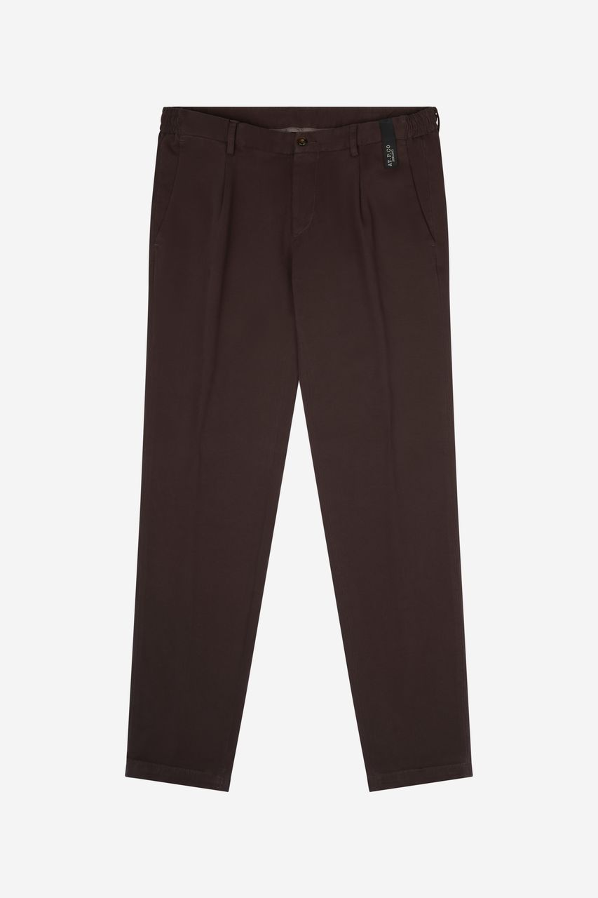 Pantaloni gabardina coulisse