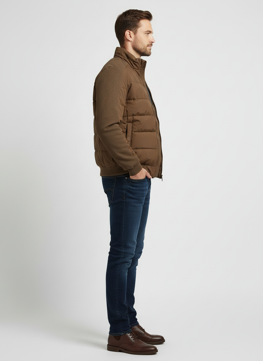 Giubbotto bimaterico