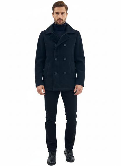 Giaccone velluto peacoat