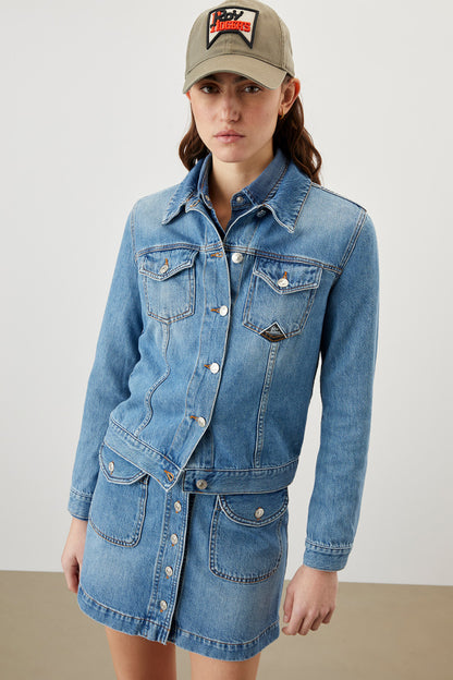 Giubbotto jeans Ross