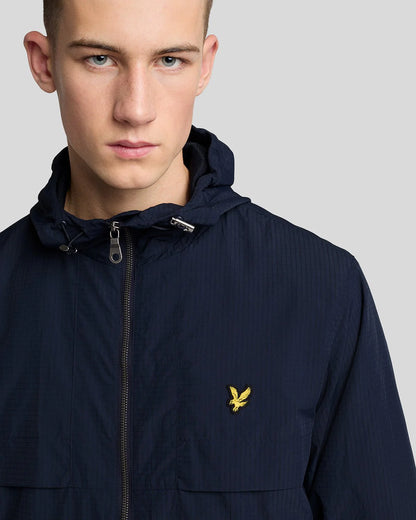 Giubbotto nylon cappuccio