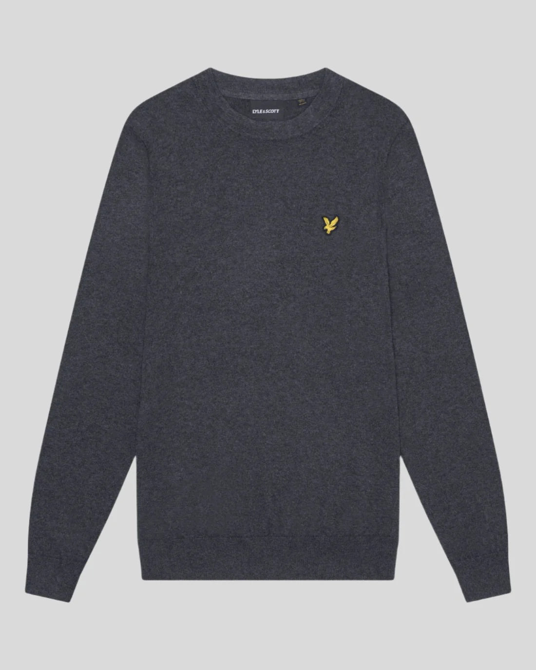 Maglia girocollo cotone merinos