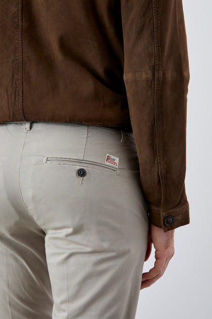 Pantaloni gabardina stretch