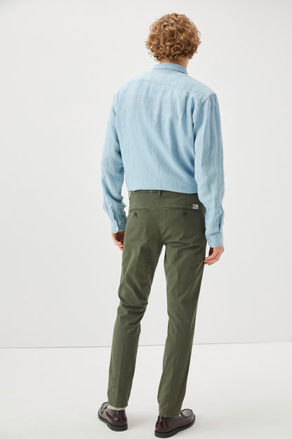 Pantaloni gabardina stretch