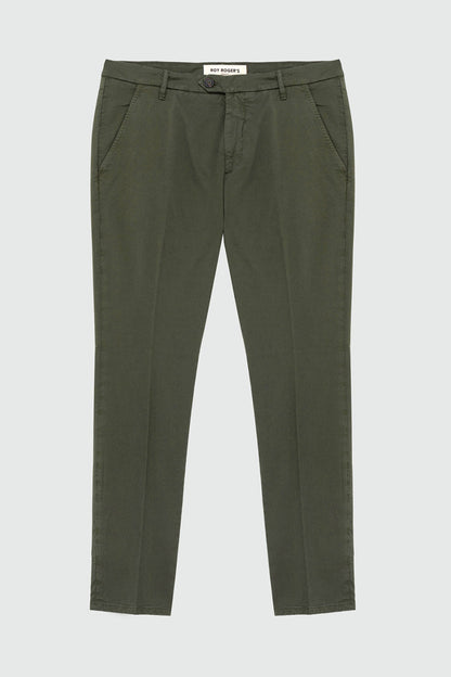 Pantaloni gabardina stretch
