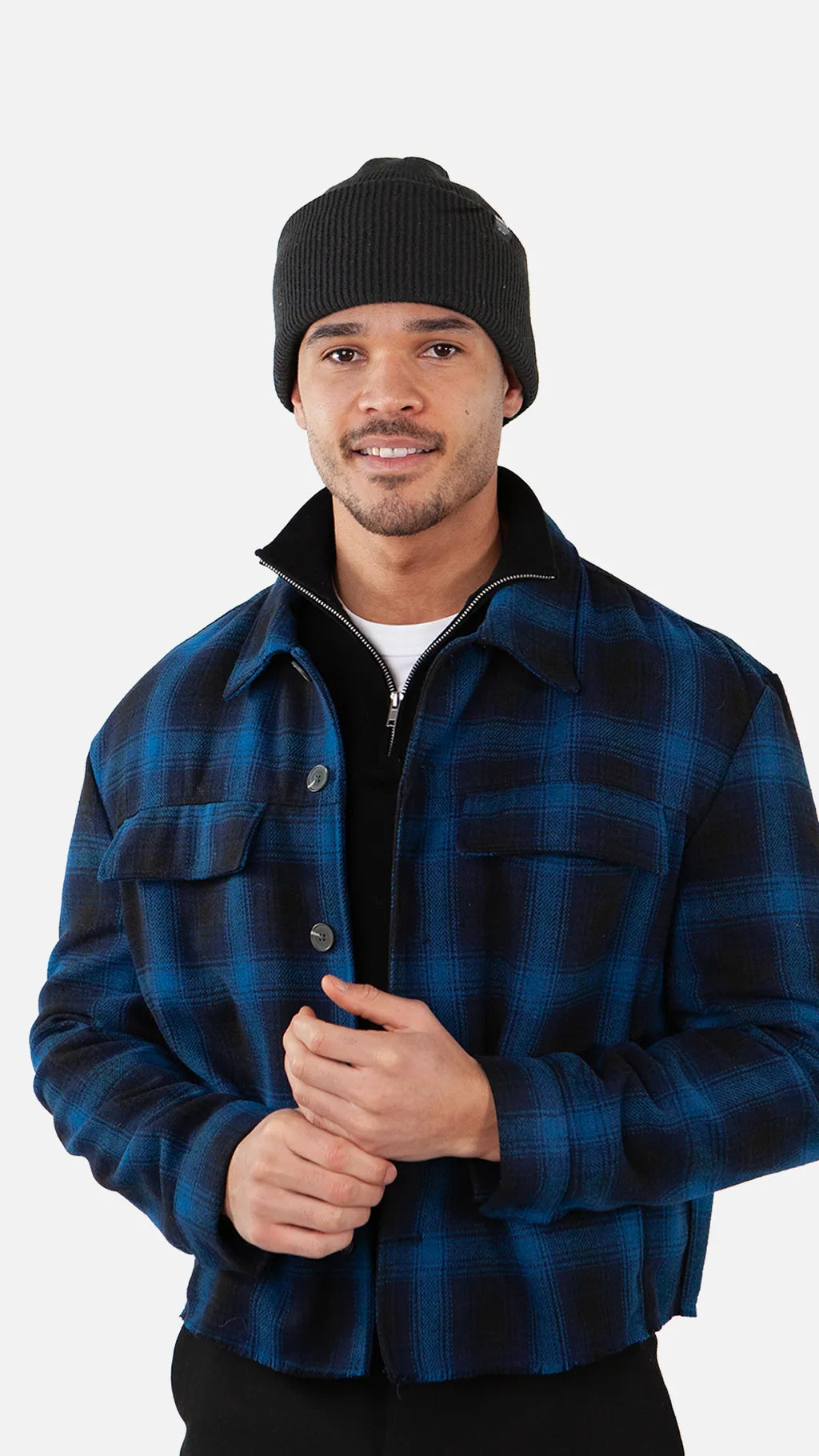 Cuffia risvolto alto