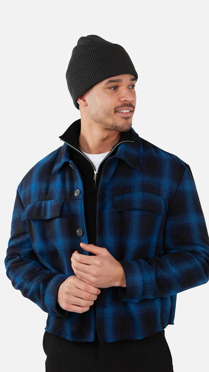 Cuffia risvolto alto