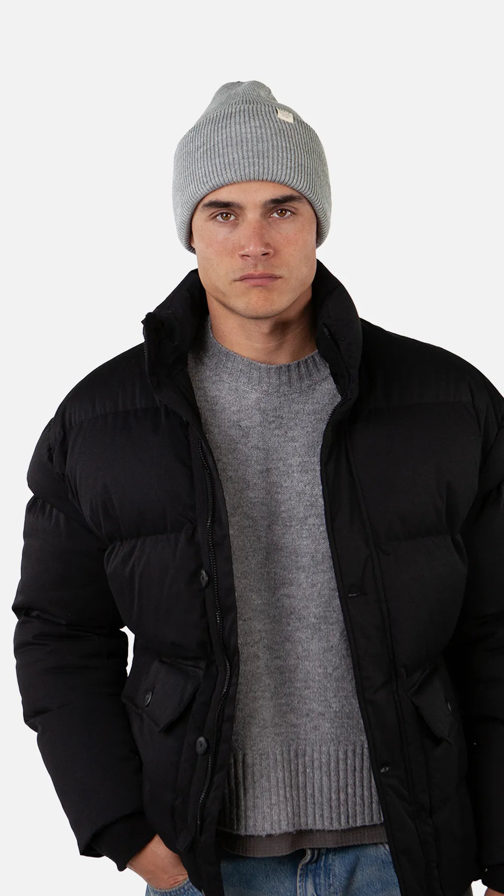 Cuffia risvolto alto