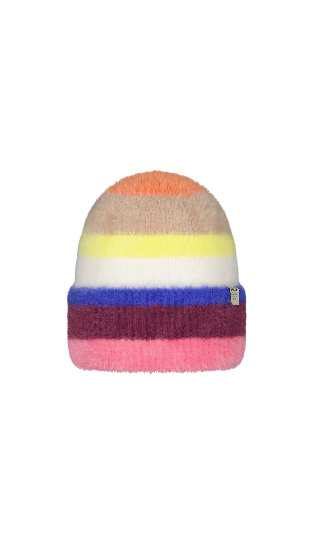 Cuffia righe ciniglia