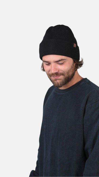 CUFFIA MAGLIA UNITA RISVOLTO