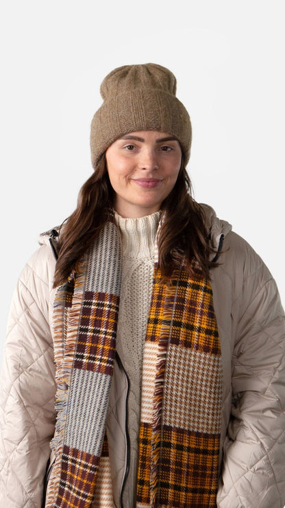 CUFFIA COSTE PIATTE RISVOLTO