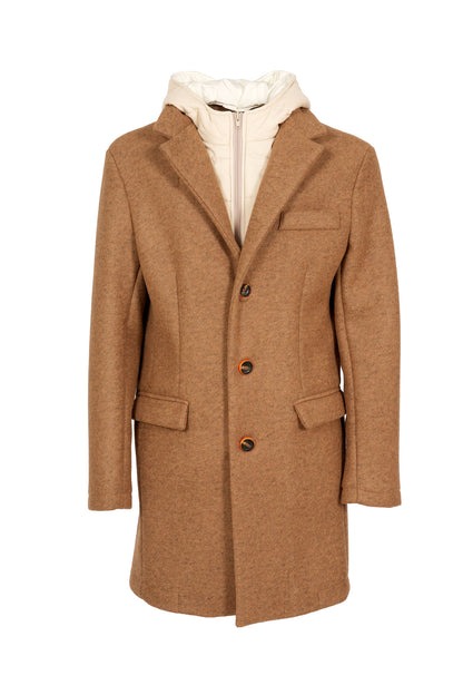 GIACCONE LANA COTTA INTERNO STACCABILE