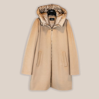 Giaccone lana finto interno