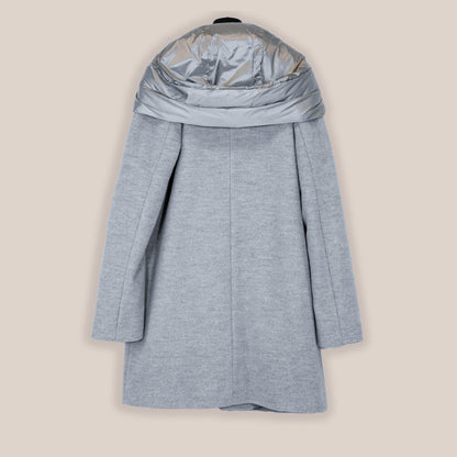 Giaccone lana finto interno