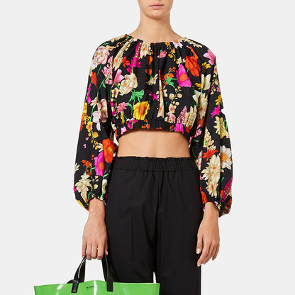 CAMICIA CROP FANTASIA